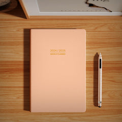 TDOLISSTE - Academic Diary 2024-2025 Week to View, A5 Mid Year Diary, 18 Months Diary for Teacher, Students, Work& Home, Pocket Diary July 2024 - December 2025, Soft Cover (Pink)