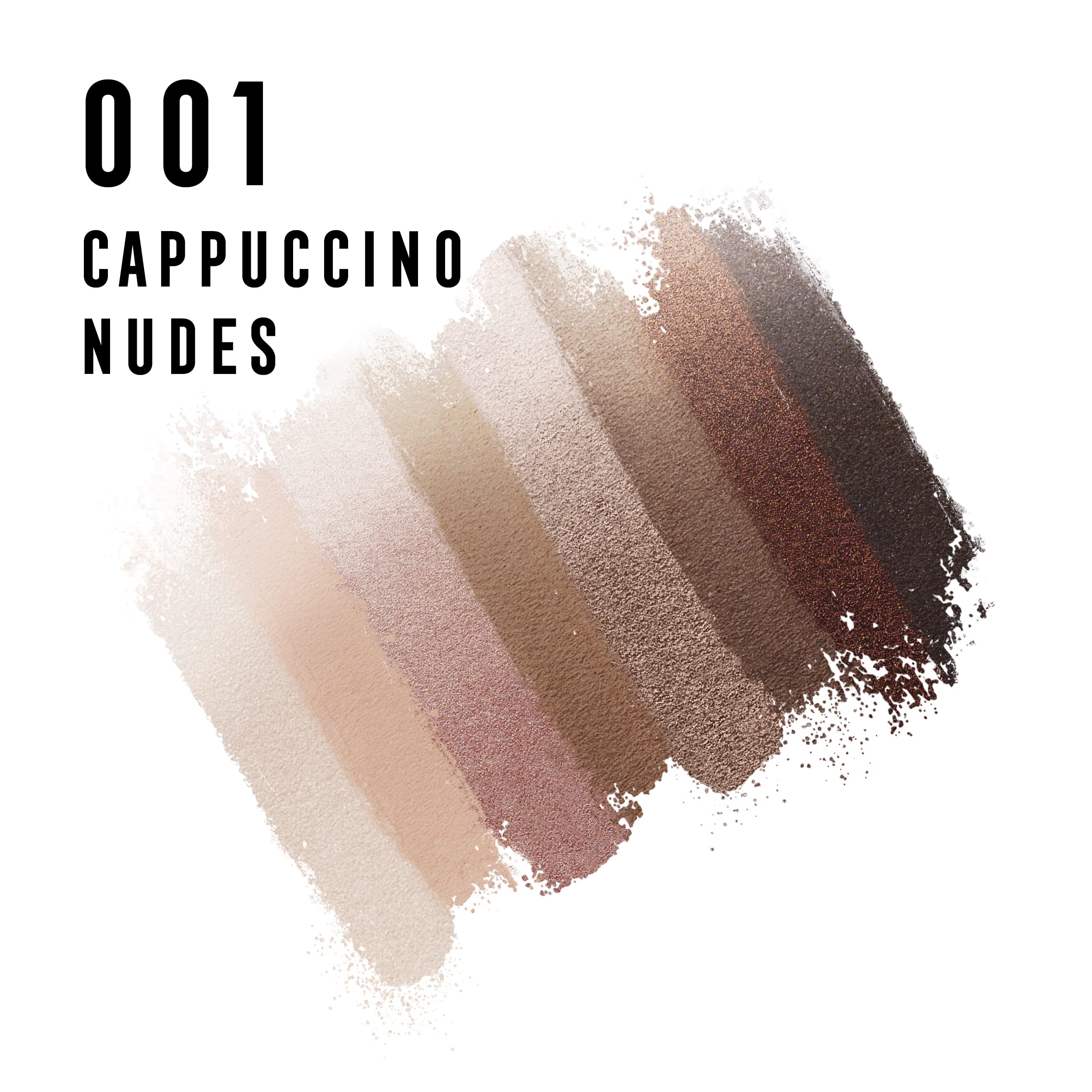 Max Factor Masterpiece Nude Palette, Contouring Eye Shadows, Cappuncino Nudes