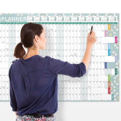 Wall Planner 2024-2025 - A1 Large 2024-2025 Wall Planner from Aug. 2024 to Jul. 2025, Academic Wall Planner 2024-2025 for Home, Office, or School, 88 x 57 cm