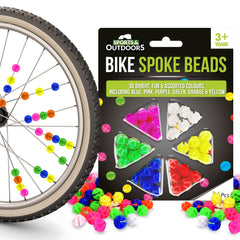 SOL 36 Pcs Bike Spoke Beads   Multicoloured Bicycle Spokey Dokeys   Plastic Clip Wheel Spokes Decorations   Bike Accessories for Kids Girls and Boys