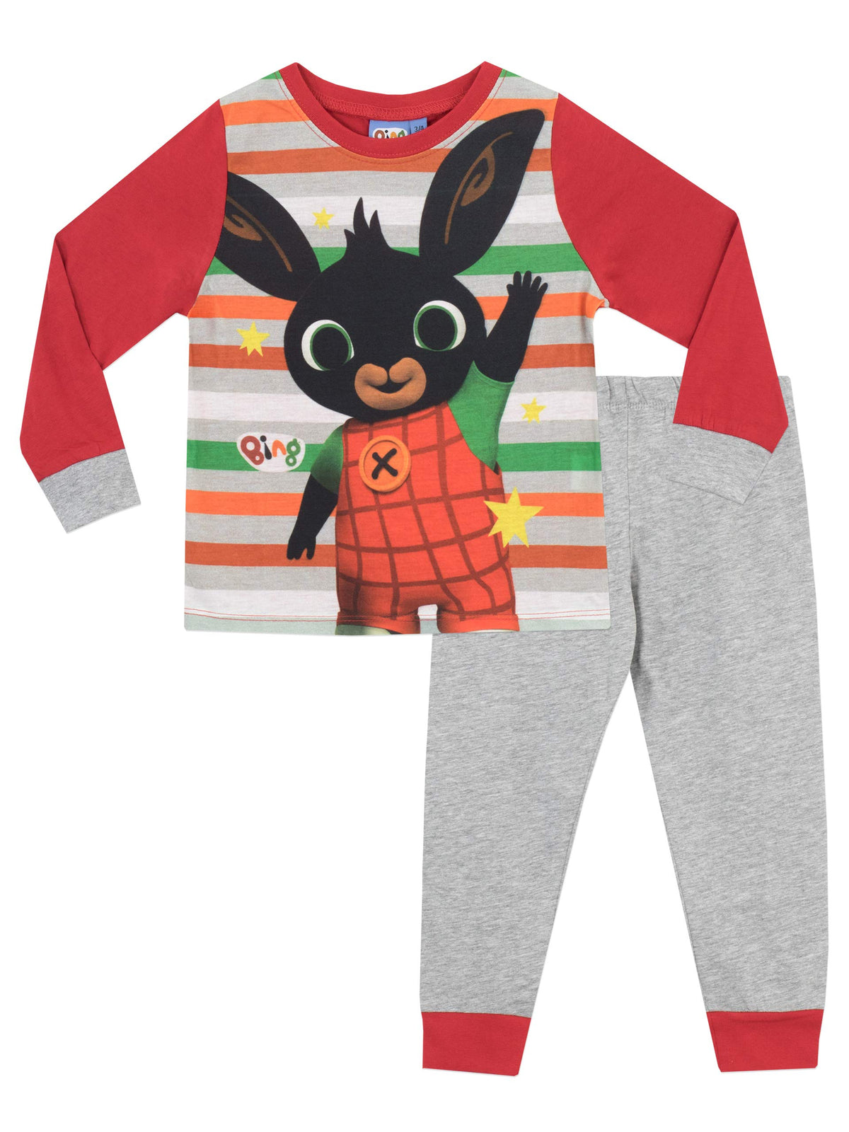 Bing Pyjamas   Long Sleeve Boys Pjs   Bunny Pyjamas for Kids   Boys' Pyjama Sets Multicoloured Age 2 to 3 Years