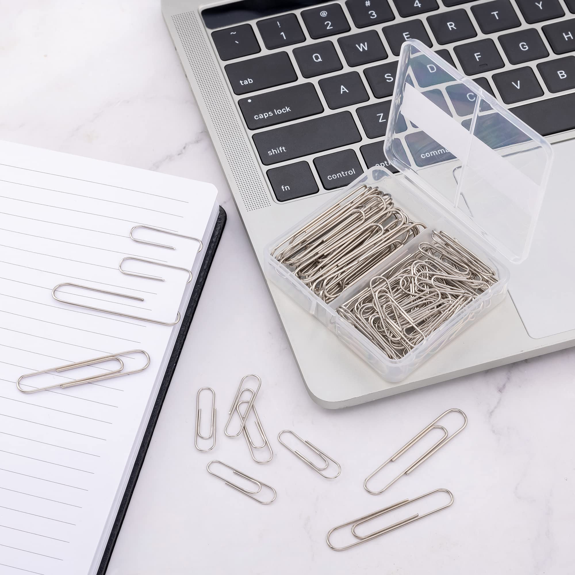 Paper Clips Assorted Sizes, Large Paper Clips, Small Paper Clips, Paper Clip, Paperclips, 100 Clips/Box