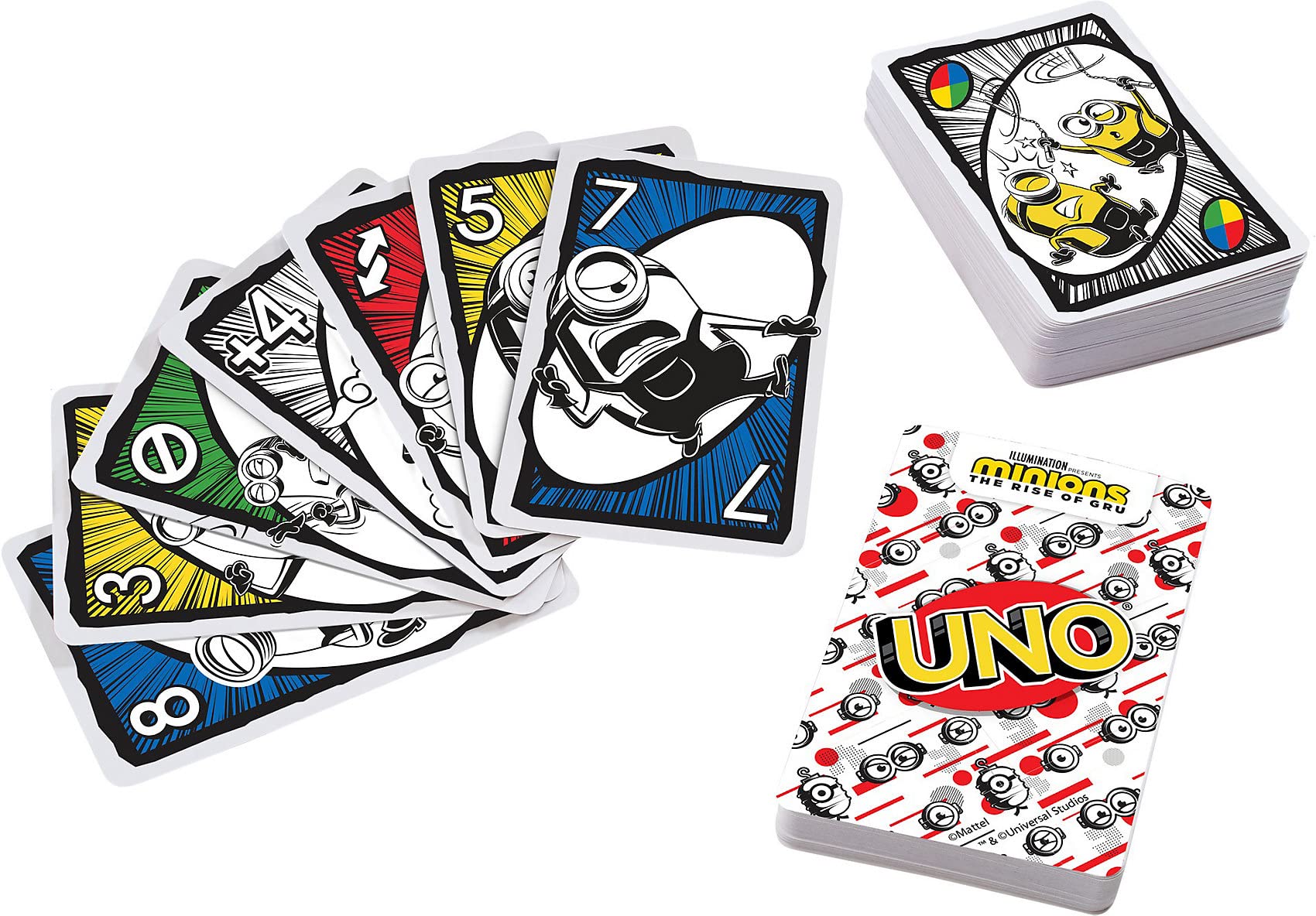 Mattel Games GKD75 Uno Minions Card Game