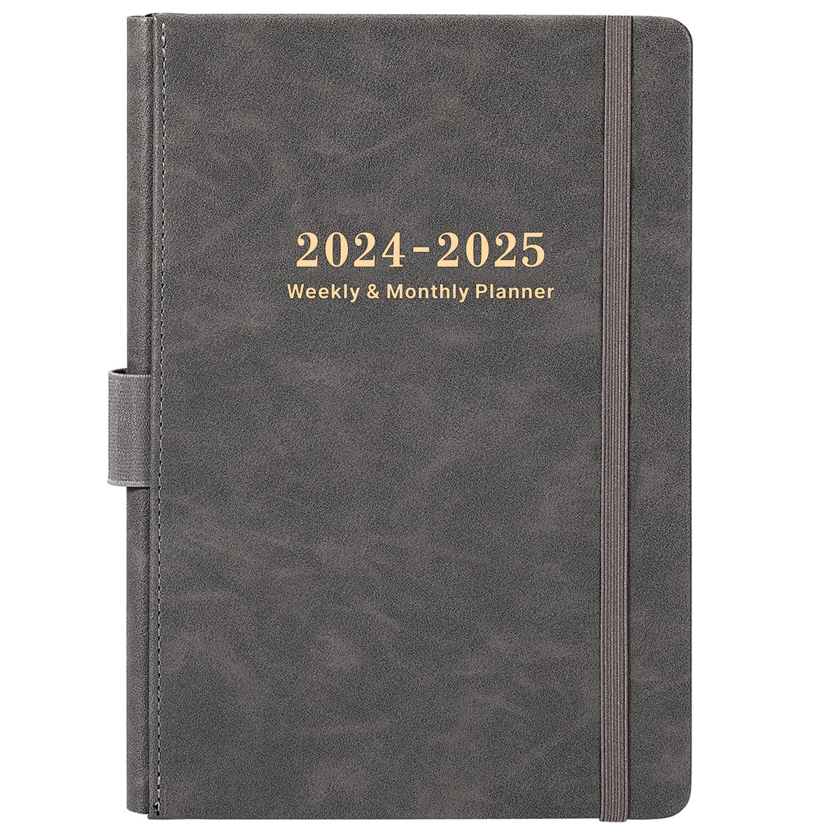 Academic Diary 2024-2025 - Diary 2024-2025 A5 Week to View from July 2024 to June 2025, 14.6 X 21 cm, A5 Premium Thicker Paper with Pen Holder, Inner Pocket and 40 Notes Pages