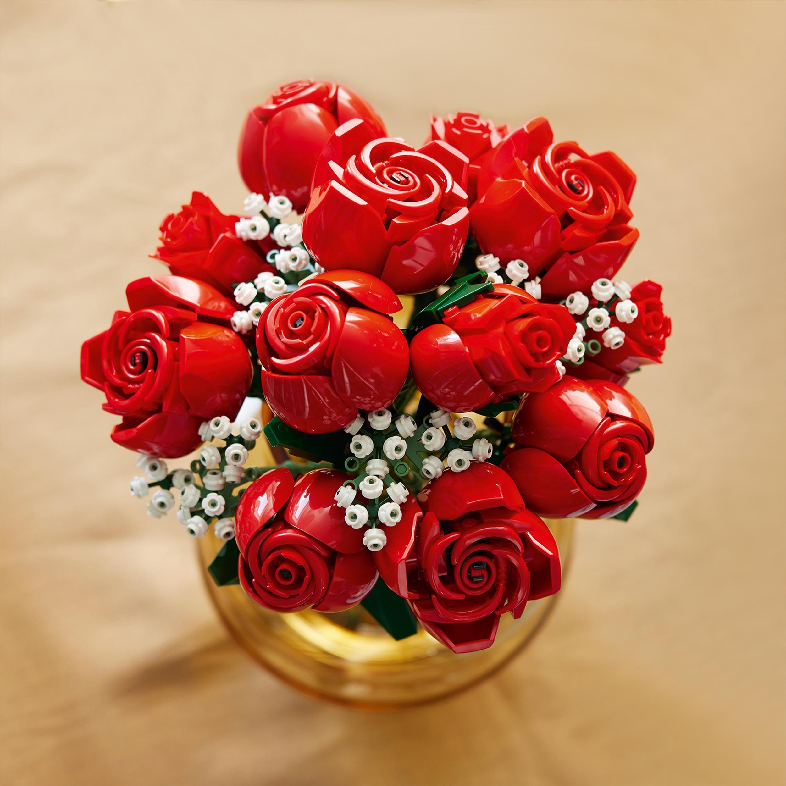 LEGO Icons Bouquet of Roses, Artificial Flowers Set for Adults, Botanical Collection, Home Décor Accessories, Valentine’s Day Treat, Gifts for Women, Men, Her or Him, Relaxing Activities 10328