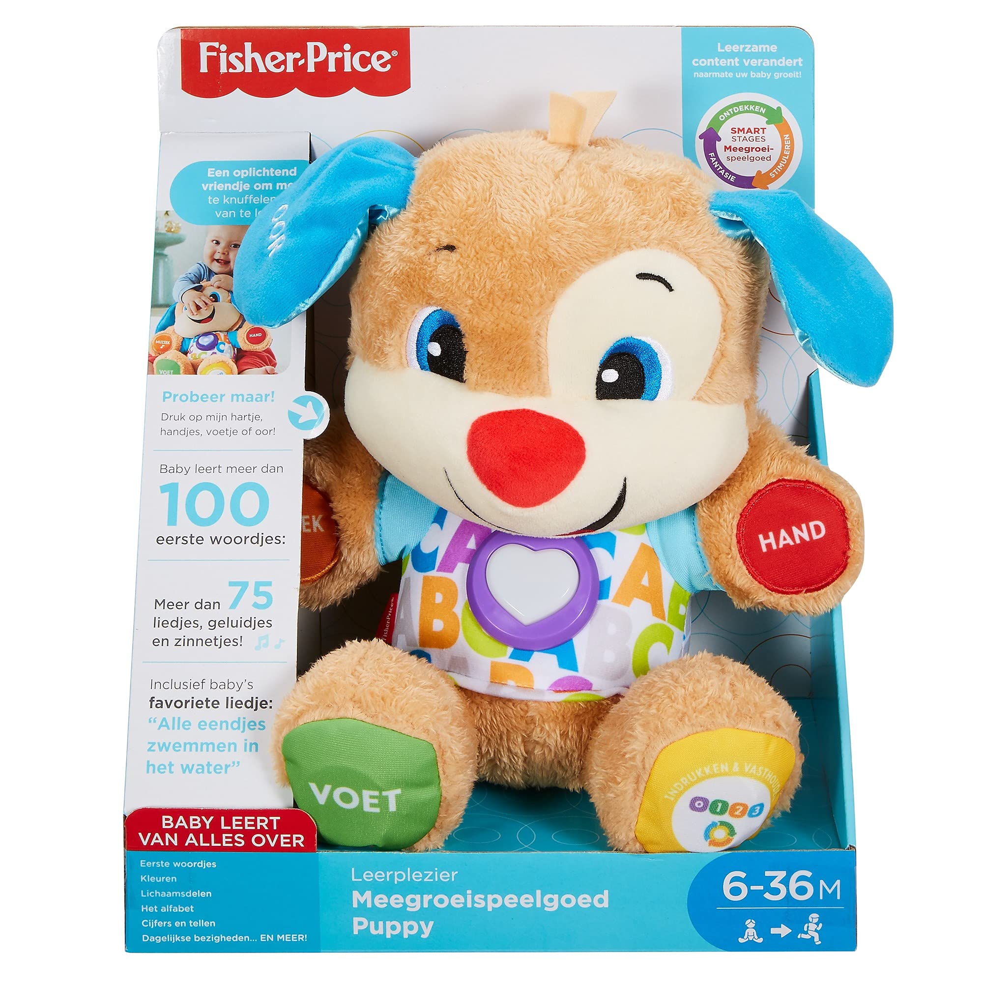 Fisher-Price Smart Stages Puppy, Version: Dutch, FPM60