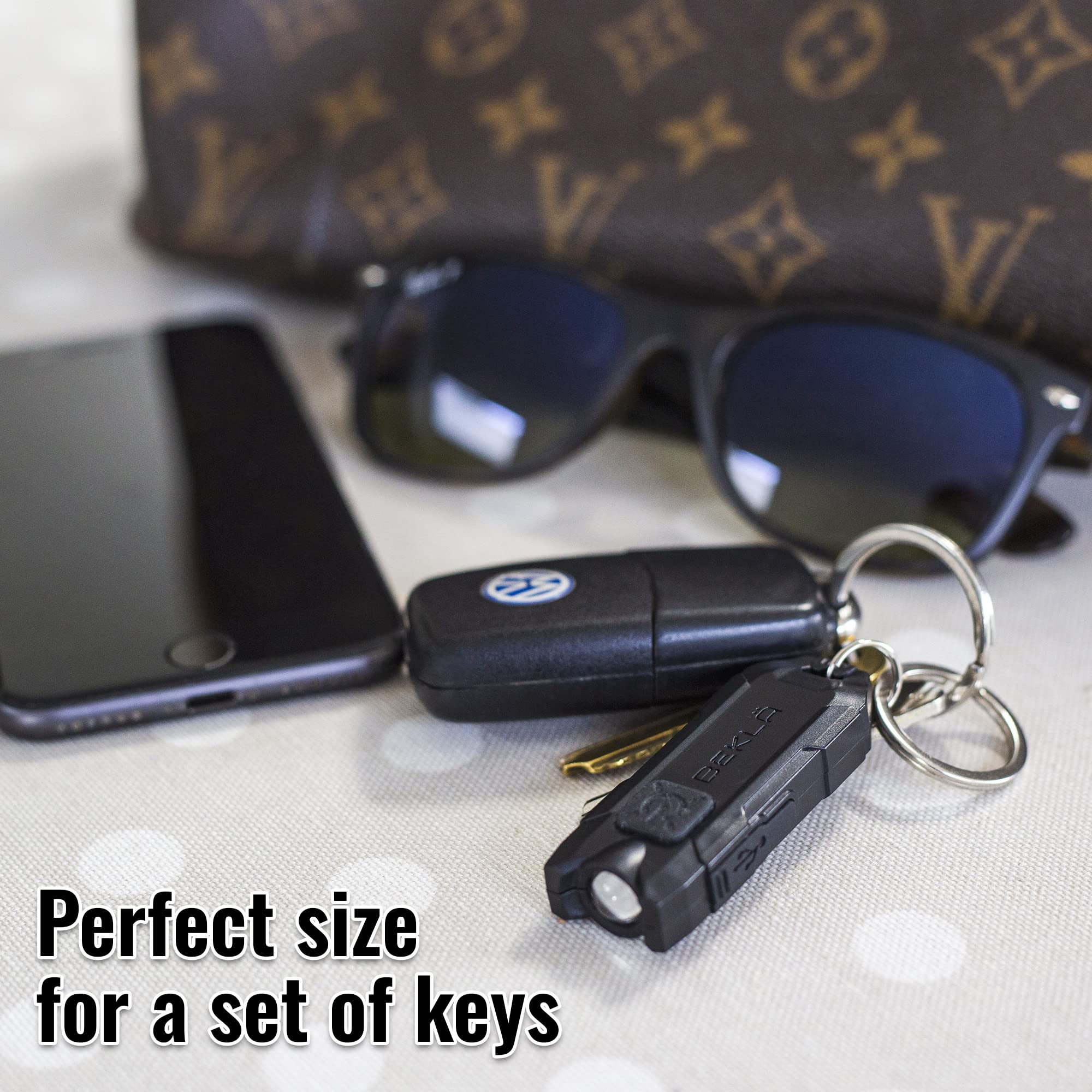 Keyring Torch 120 Lumen. Rechargeable Small Torch, EDC Mini Torch. Bright Pocket Torch. USB Torch Light. Handbag Light. USB Flashlight. Key Ring, led Flashlight, Mini Flashlight Torch, EDC Torch.