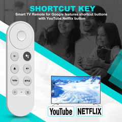 Voice Remote Control for Google Chromecast 4K Snow Streaming Player, Voice Remote for G9N9N GA01409 GA01919 GA01920 GA01923 GA02463 GA02464