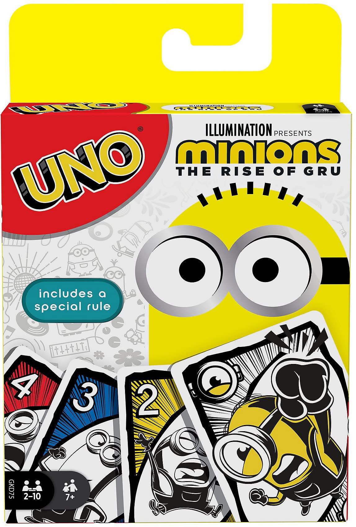 Mattel Games GKD75 Uno Minions Card Game