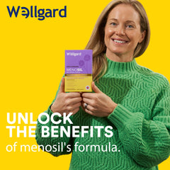 Wellgard Menosil Perimenopause Support for Women - Scientifically Proven Perimenopause Support for Women, Made in UK