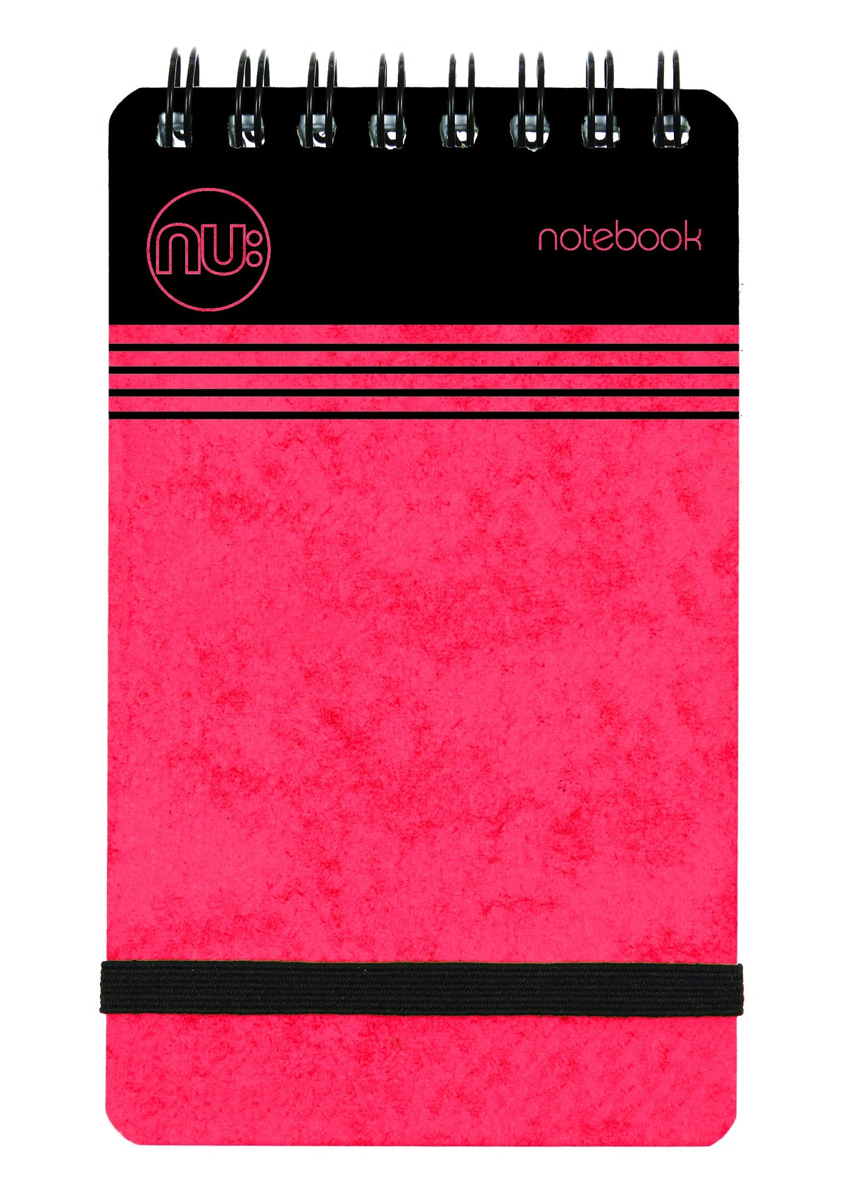 NU: Notebooks - Craze Cloud Range - A7 Red Notebook - Wirebound Notebook - Stationery Notebooks - Ruled Notepad - 110 Pages