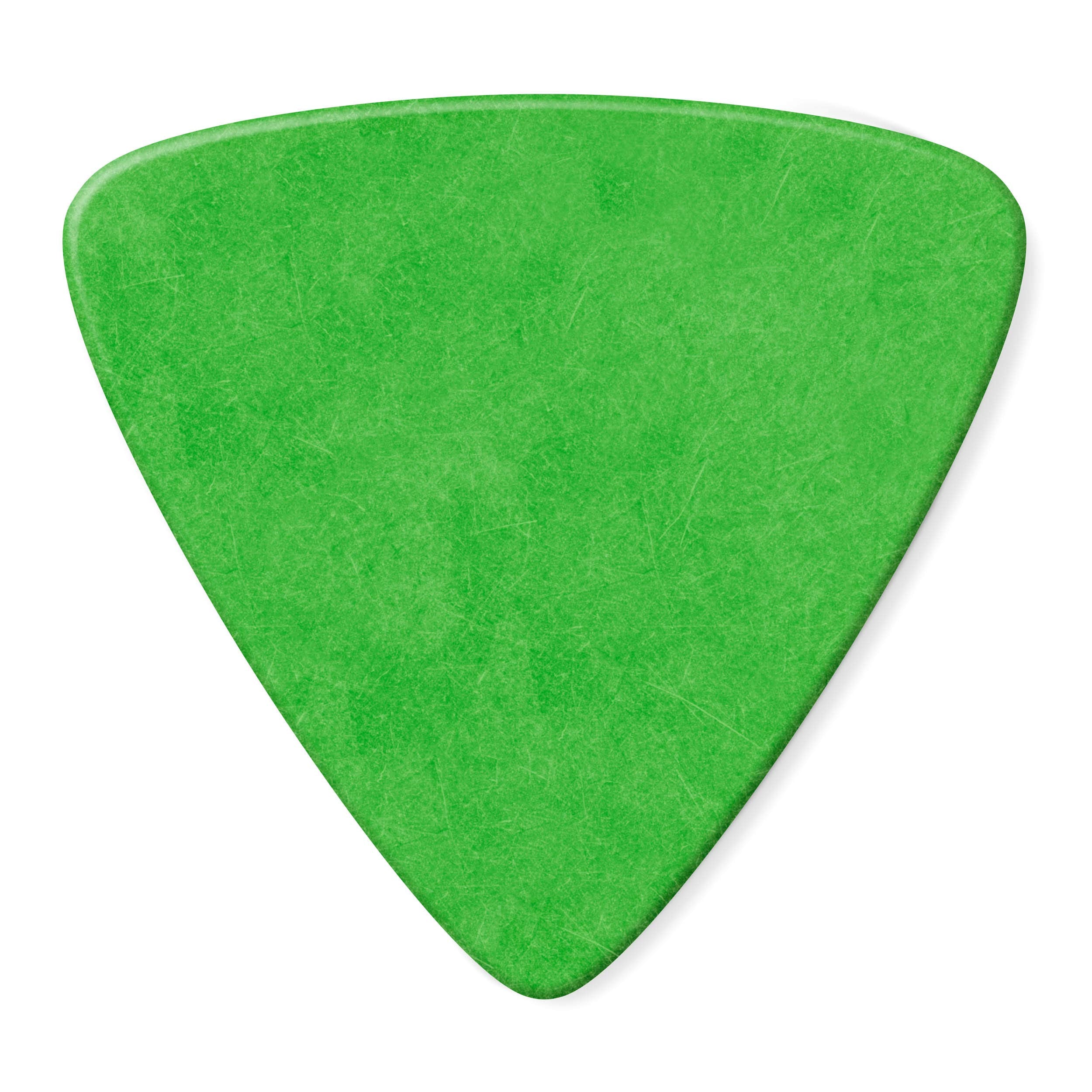 Jim Dunlop 431P.88 Tortex Triangle Player (Pack of 6), Green, Medium