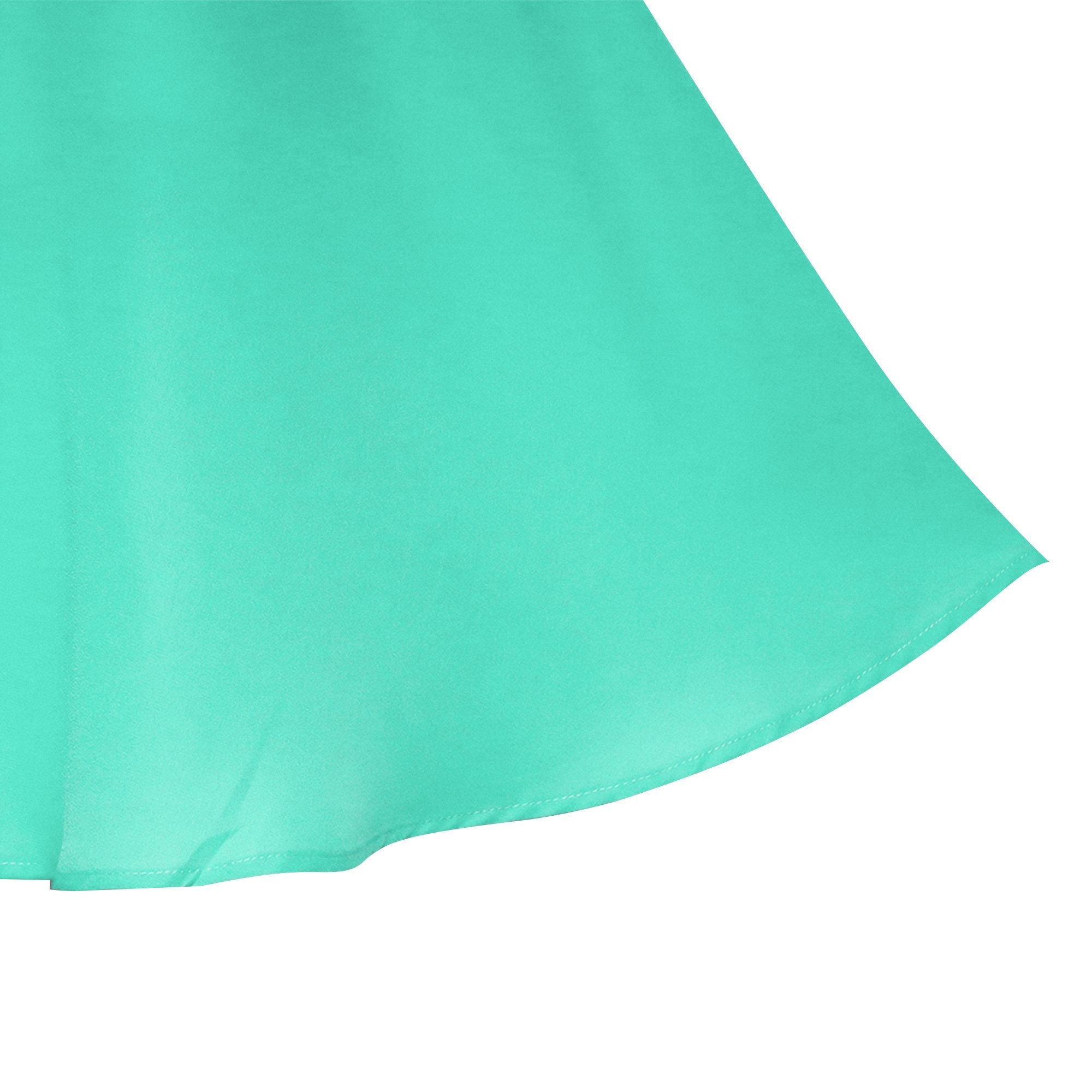 Sunny Fashion LB62 Girls Dress Turquoise Chiffon Bridesmaid Dance Ball Maxi Gown Age 7 Years