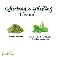 Pukka Herbs   Supreme Matcha Green Organic Herbal Tea   Green Tea and Matcha Powder   Perfect For Everyday Vitality   4 packs   80 Sachets