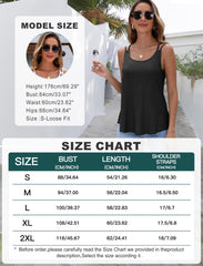 WNEEDU Womens Purple Tank Tops Ladies Summer Sleeveles Shirts Casual Loose Fit Vest Tanks Top for Women Eyelet Embroidery Cami Camisole Purple XL