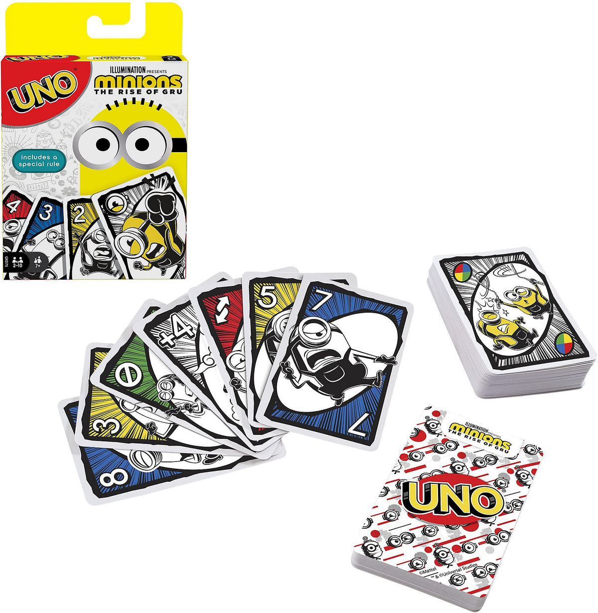 Mattel Games GKD75 Uno Minions Card Game