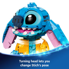 LEGO   Disney Stitch Building Toy for 9 Plus Year Old Kids, Girls & Boys, Playset with Ice-Cream Cone and Character Figure, Fun Birthday Gift 43249