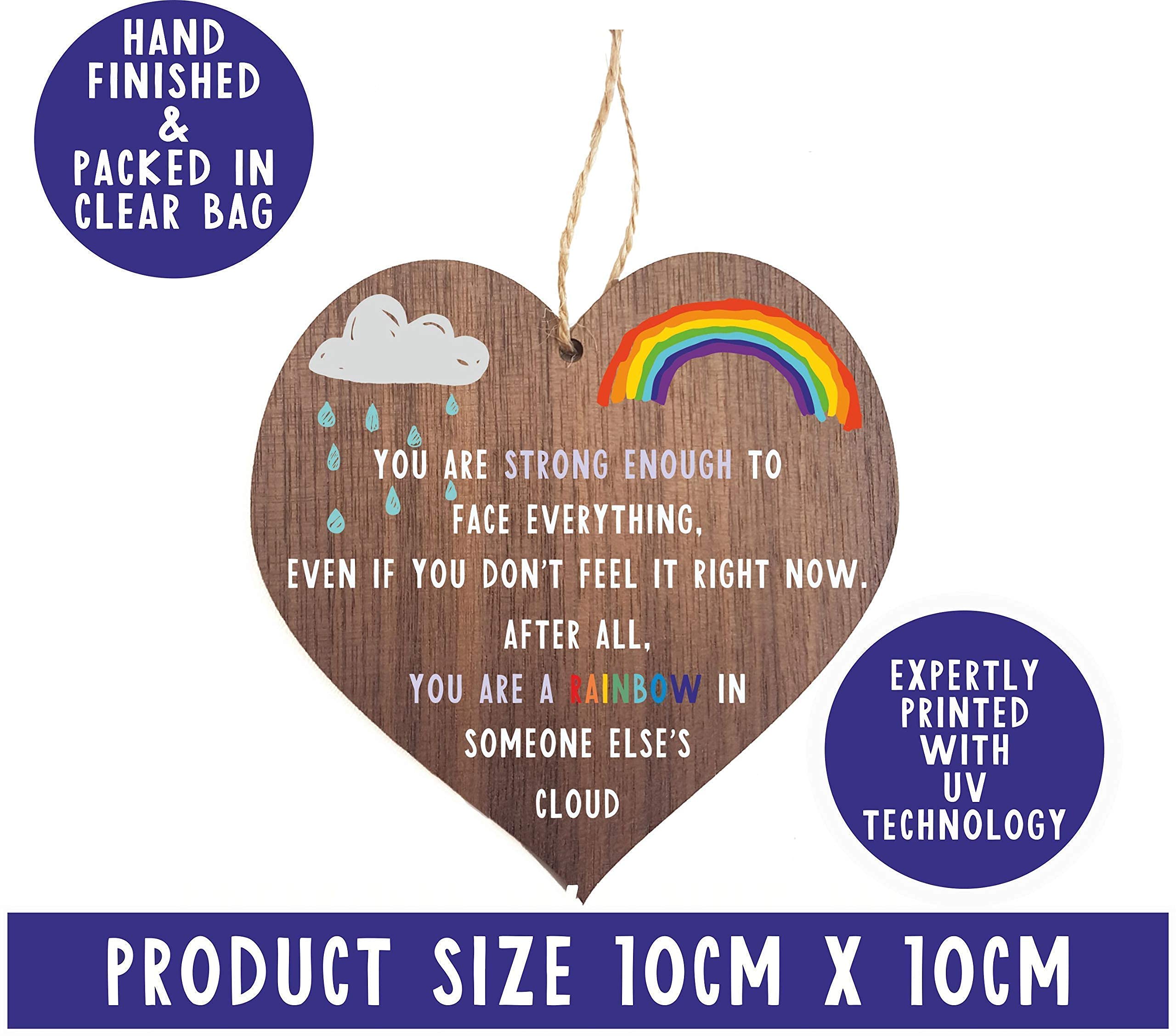 Rainbow gifts   Rainbow in someone else’s cloud   thinking of you - miss you gifts for best friend Keyworker   cheer up gifts   inspirational gifts for women