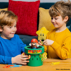 Tomy Pop Up Super Mario Family & Preschool Kids Board Game, 2 - 4 Players, Suitable For Boys & Girls Aged 4and