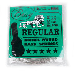 Bray 4 String Bass Guitar Strings (45-105) Perfect For Fender, Gibson, Yamaha, Squier & Ibanez Bass Guitars