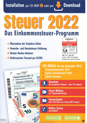 Steuersoftware Steuer 2020 DISCOUNTER CD Steuererklärung Steuerprogramm Einkommensteuer 2020 Einkommensteuererklärung ELSTER, Freiberufler, Arbeitnehmer Steuererklärung Aldi