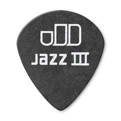 Dunlop 482R.60 Tortex® Pitch Black Jazz III, .60mm, 72/Bag