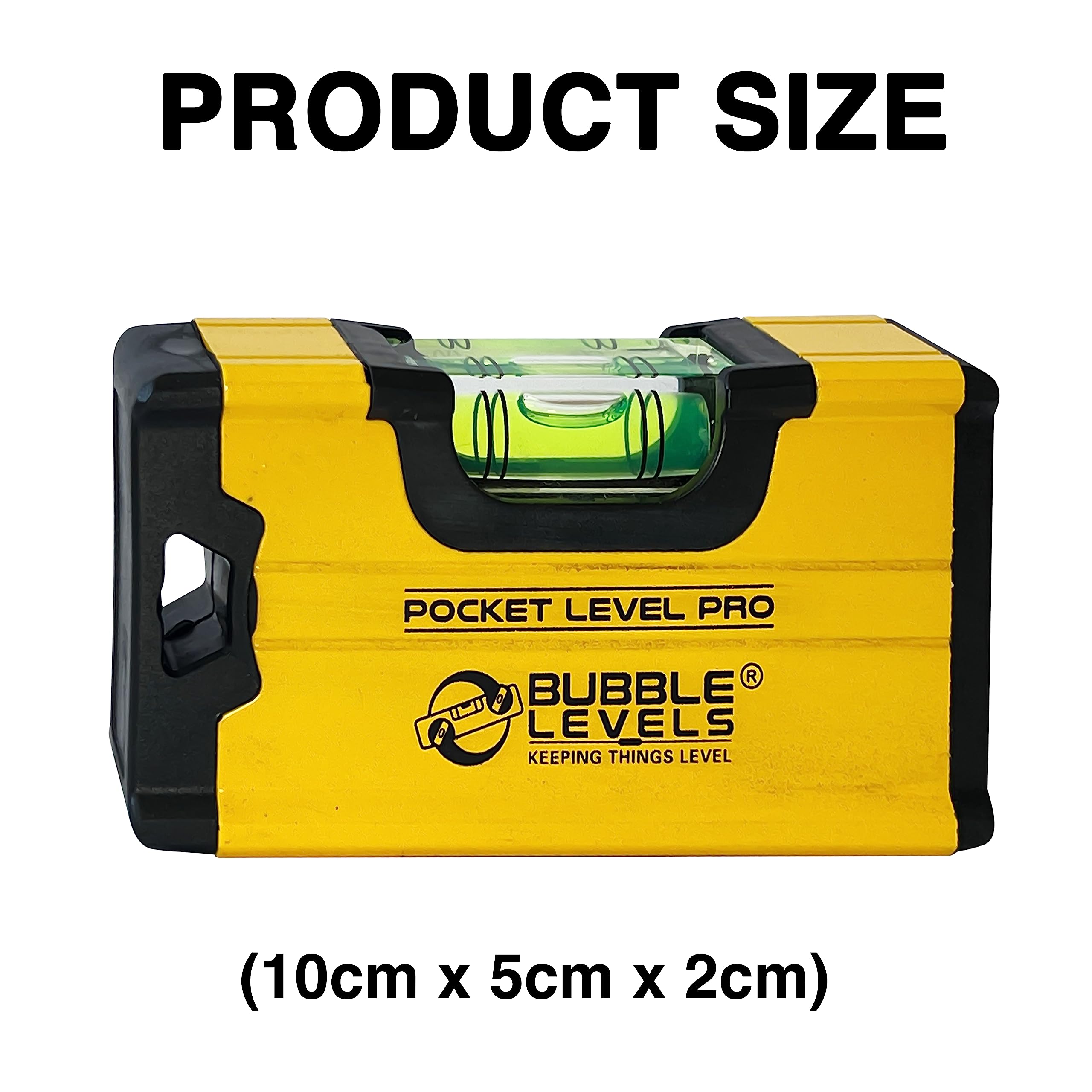 Bubble Levels   Pocket Level Pro   Shockproof Magnetic Mini Spirit Level   DIY Tools