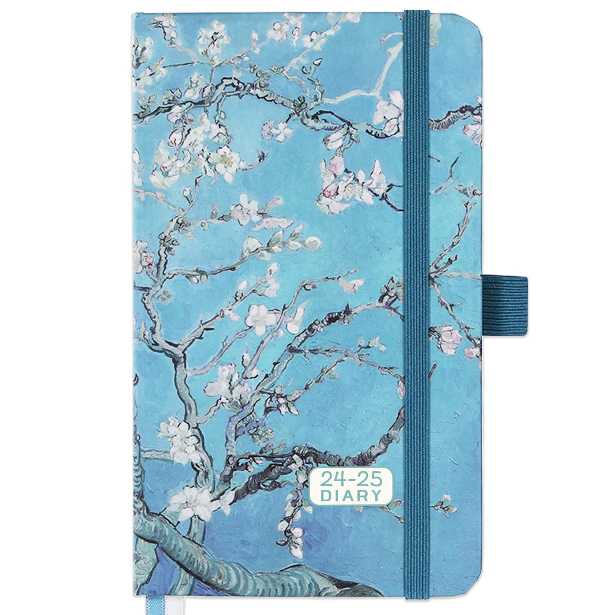 Pocket Diary 2024-2025 - A6 Academic Diary 2024-2025 from Aug. 2024 to Jul. 2025, A6 Week to View Diary 2024-2025 with Pen Loop, 16×10×1.5 cm