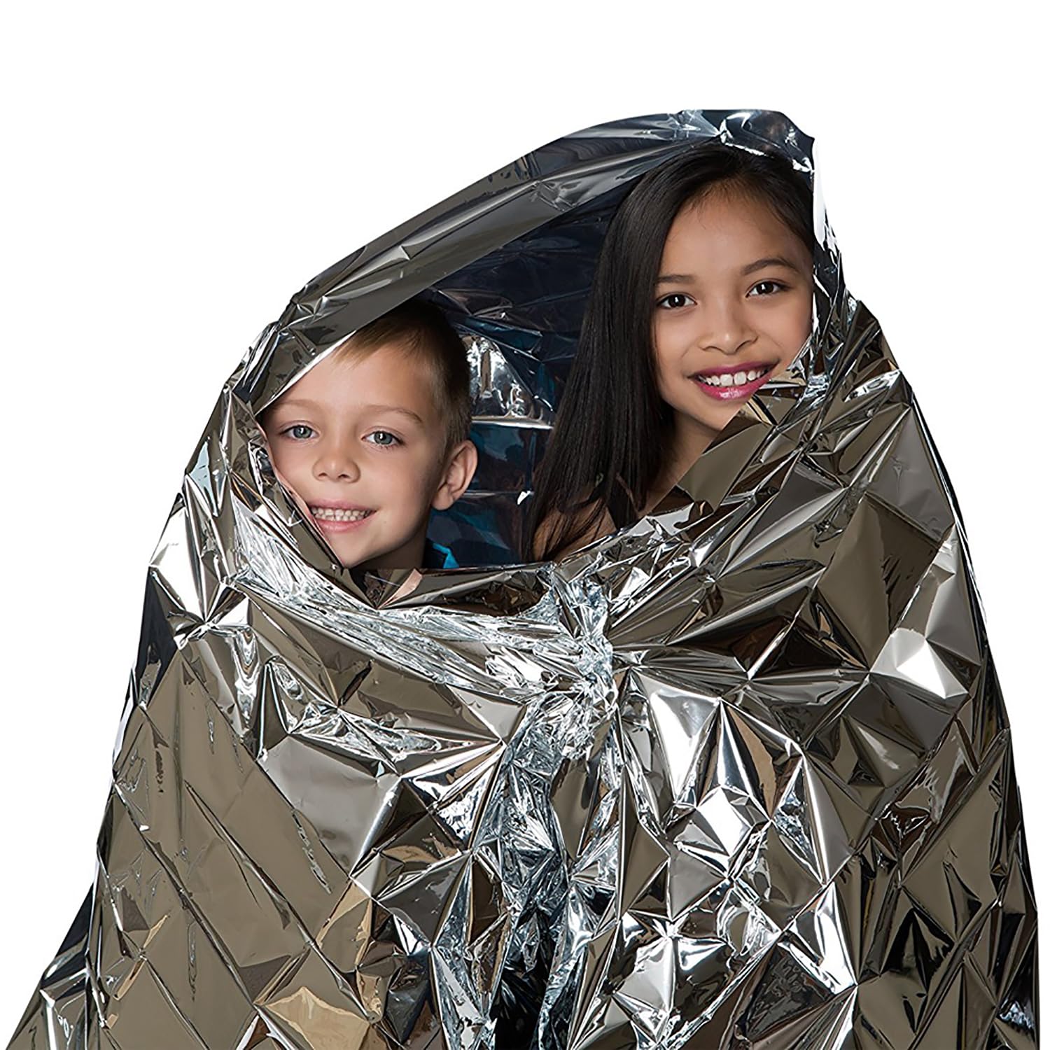 MIXIAO Survival/First Aid Blankets - Insulated, Reflective, Silver, 130 x 210 cm