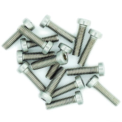 M4 (4mm x 14mm) Hex Socket Cap Screw (Bolt) (Low Head) - Stainless Steel (A2) (Pack of 20)