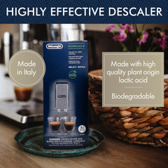 De’Longhi EcoDecalk Descaler for Coffee Machines DLSC500, 500ml,Packaging may vary , Pack of 1, Lime Scent