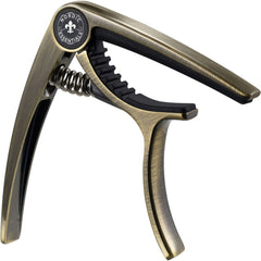 Guitar Capo Deluxe for Guitars, Ukulele, Banjo, Mandolin, Bass - Made of Premium Quality Zinc Alloy for 6 & 12 String Instruments - Luxury Accessories by Nordic Essentials™