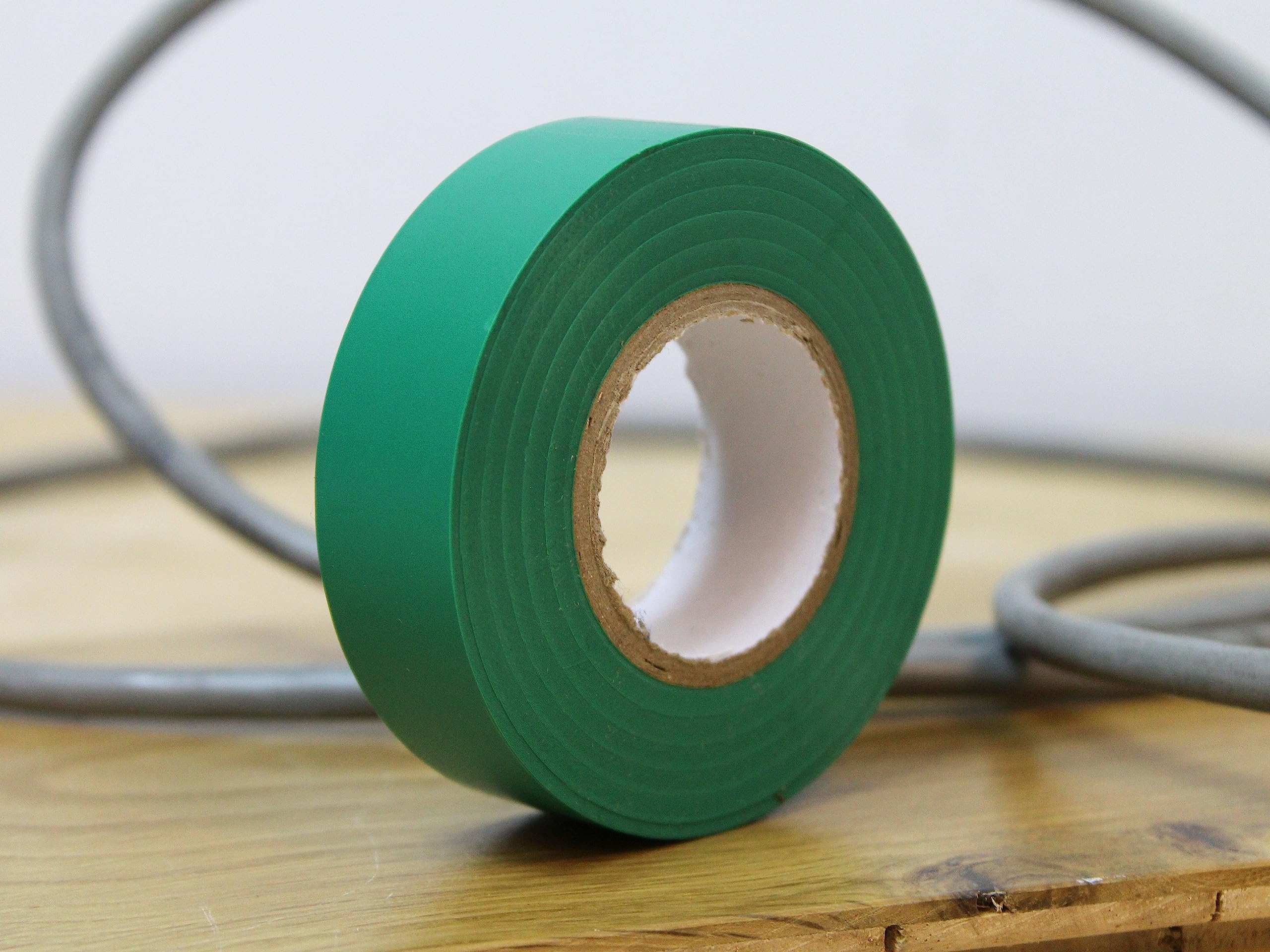 Faithfull FAITAPEPVCGR PVC Electrical Tape 19 mm x 20 m - Grey