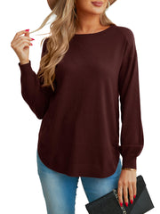 GRECERELLE Jumpers for Women UK Sale (Wine Red, S)