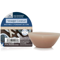 Yankee Candle Wax Melts   Seaside Woods   Up to 8 Hours of Fragrance   1 Count