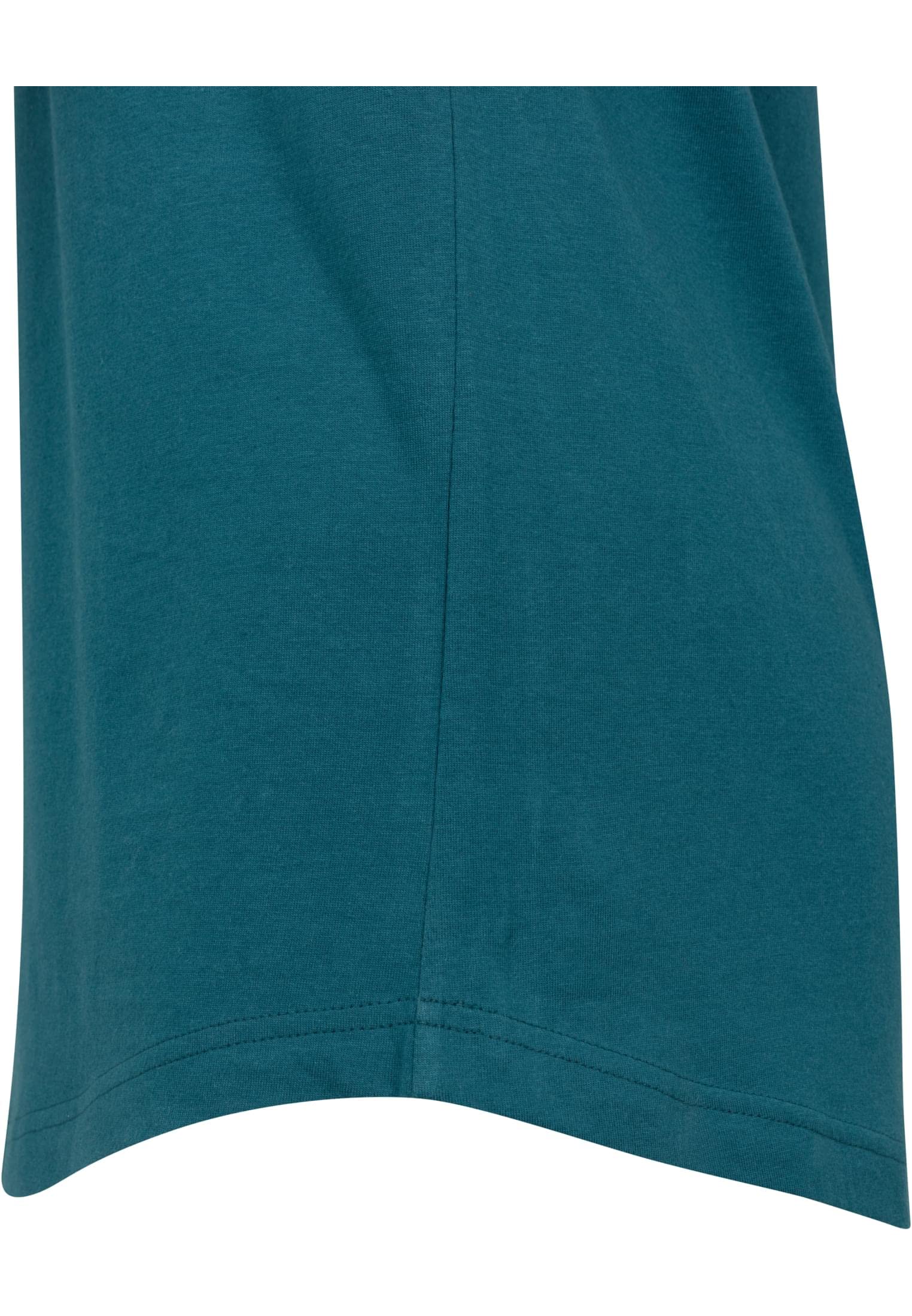 Urban Classics Men's Shaped Long Tee T-Shirt, Teal, M, 1