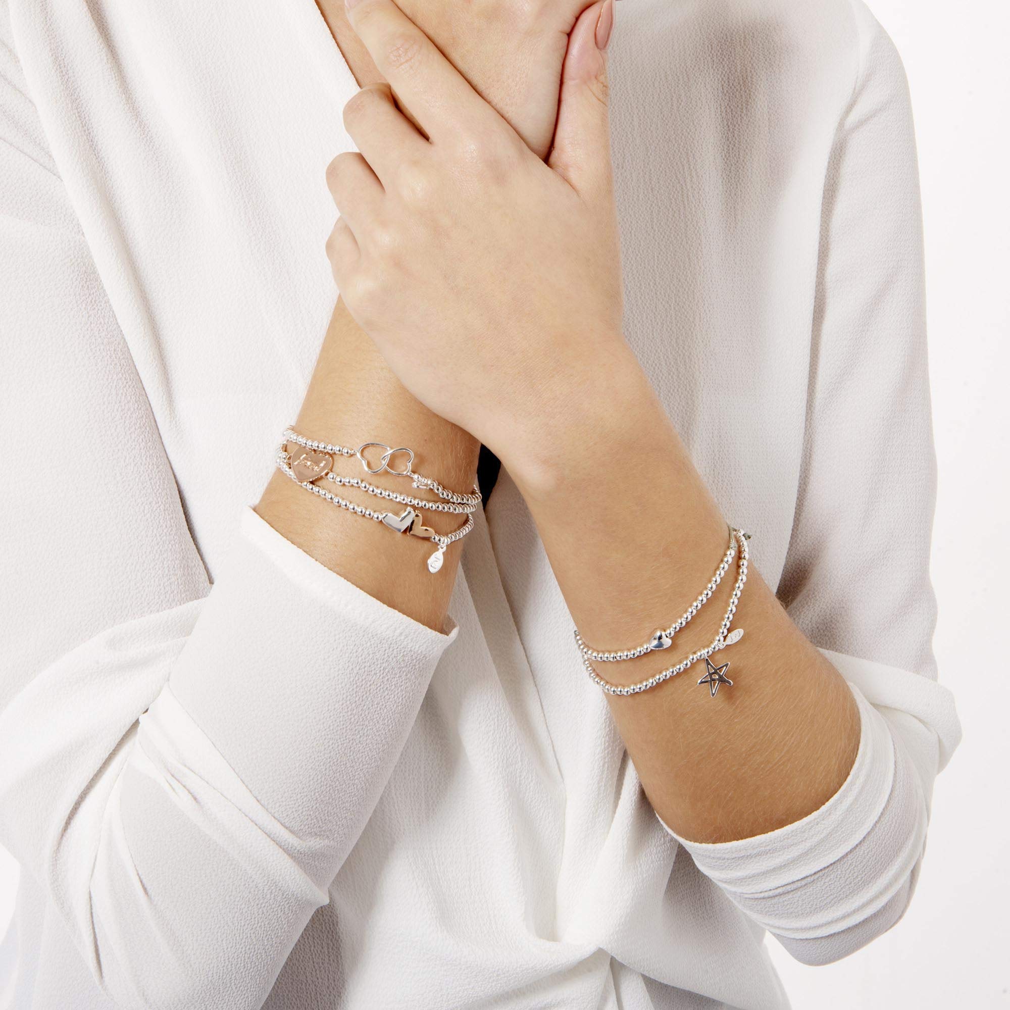 Joma Jewellery A Little Friendship Bracelet   A Little Means A Lot   A Thoughtful Gift To Share With A Special Friend