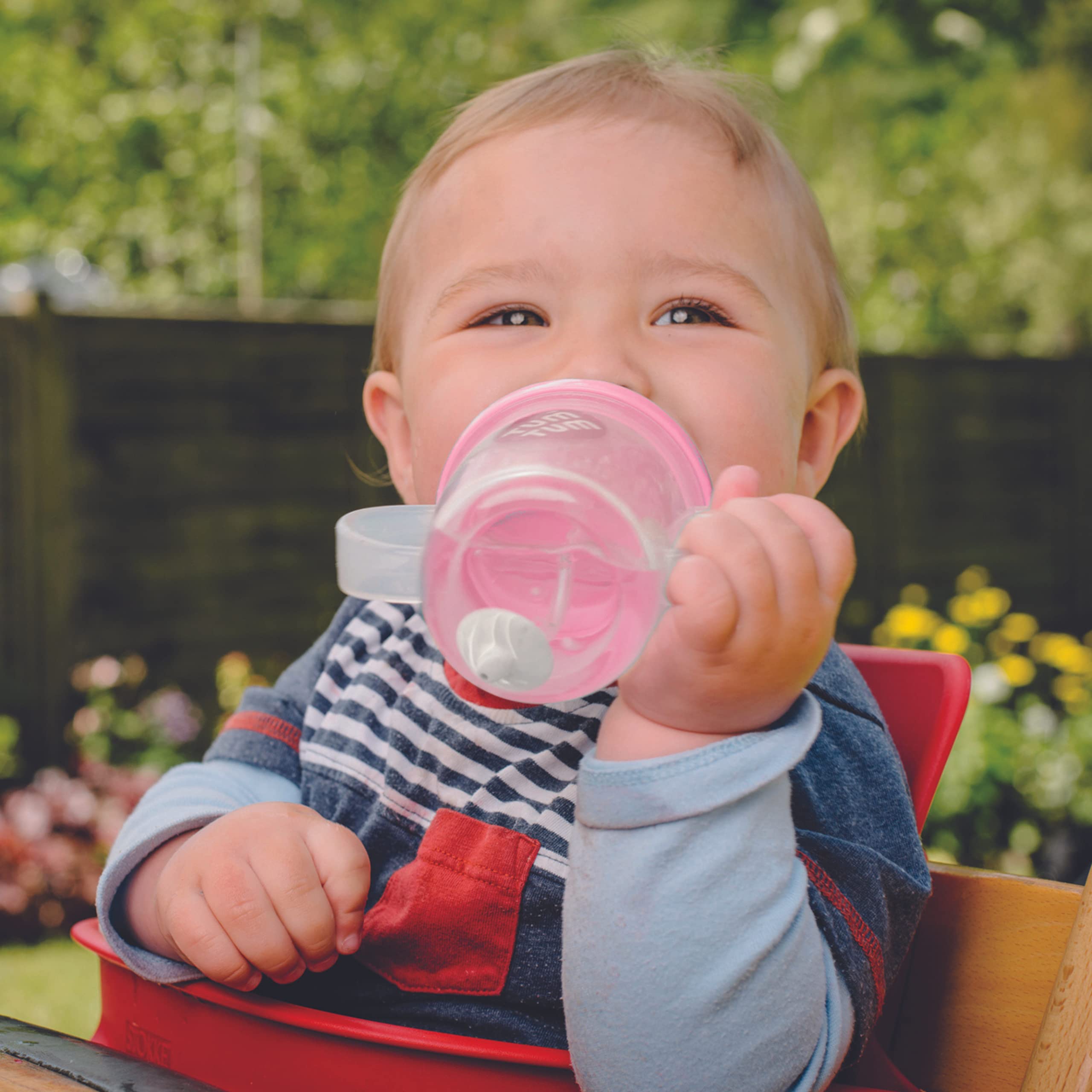 TUM TUM Tippy Up Free Flow Sippy Cup (No Valve), Sippy Cup for Toddlers, 200ml, BPA Free (Betsy Bear S3)