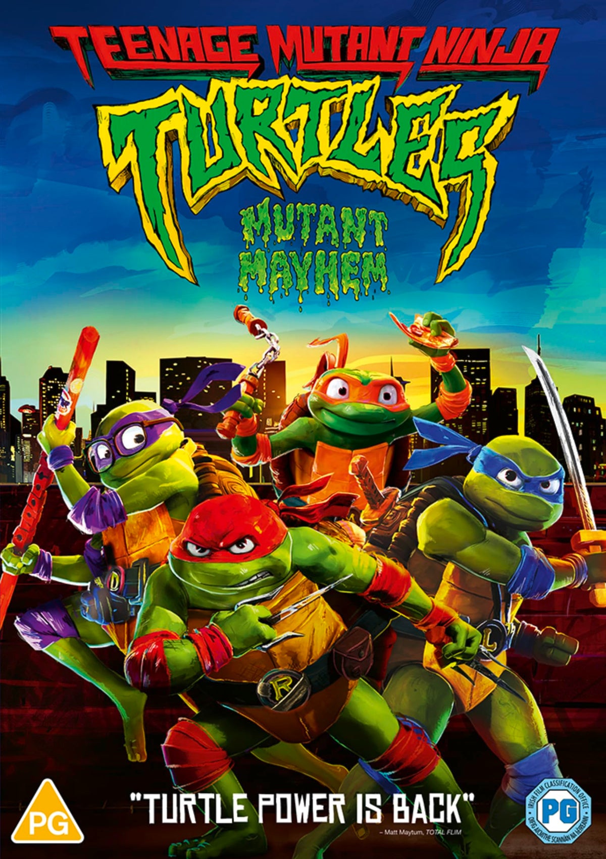 Teenage Mutant Ninja Turtles: Mutant Mayhem [DVD]