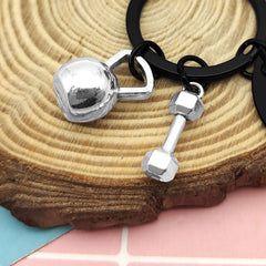 Fitness Trainer Gifts Fitness Keychain Personal Trainer Thank You Gift Bodybuilding Appreciation Gift Gym Workout Jewelry Gift Fitness Instructor Retirement Christmas Birthday Present Dumbbell Keyring