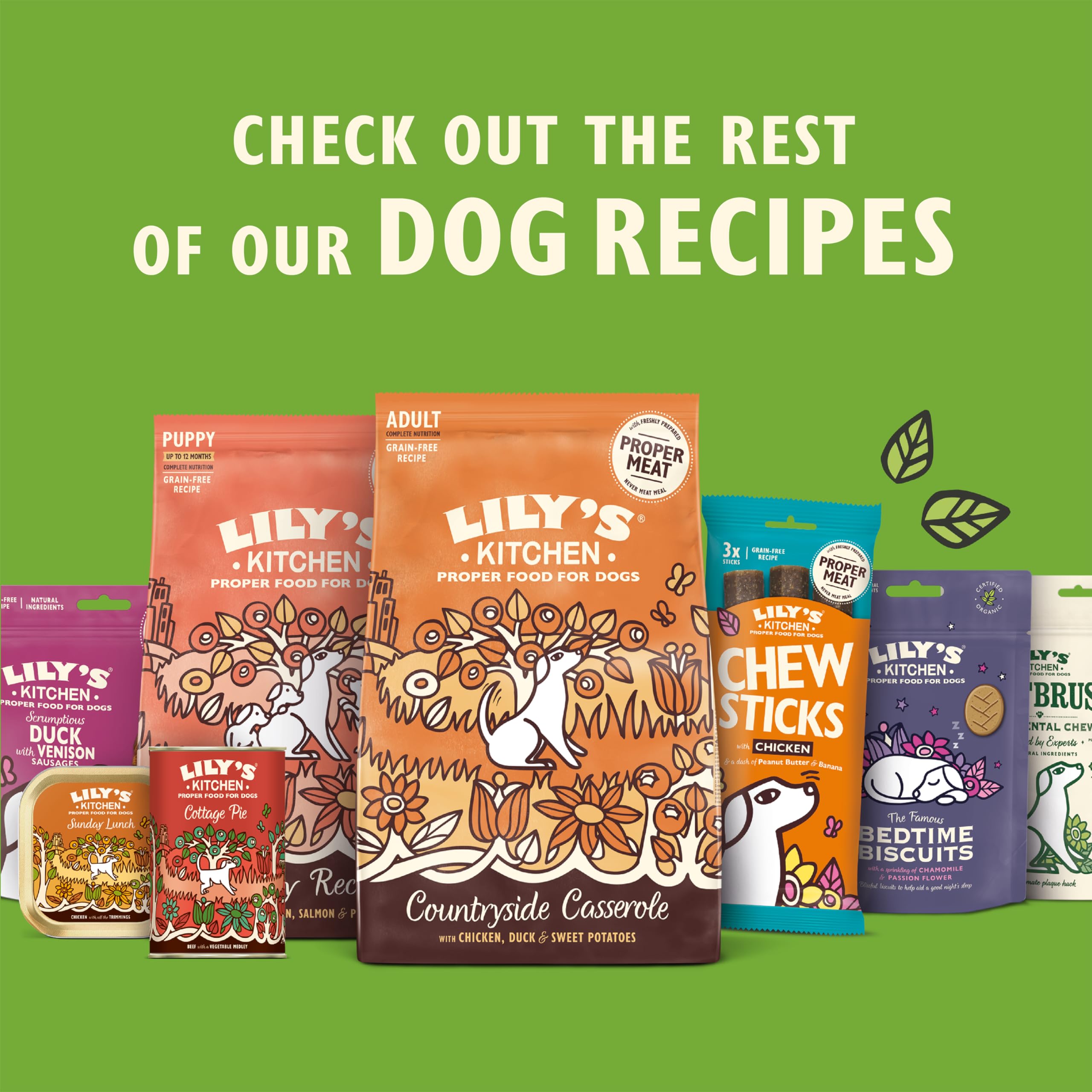 Lily’s Kitchen Made with Natural Ingredients Adult Dry Dog Food Salmon Supper Balanced Nutrition 1kg Bag