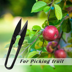 Pruning Scissors 1PCS, Small Pruner Shears, Bud Leaves Trimmer, Garden Shears for Plants, Gardening Clippers for Flower, Stainless Steel Bud and Bonsai Trimming Pruners Trimmers