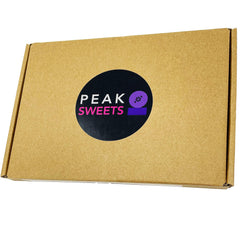 Peak Sweets American Sweets Gift Box - Assortment of 7 Classic Reese's Chocolates Gift Set - Letterbox Sweets Reeses Gift Hamper Reeces Box Set Peanut Butter