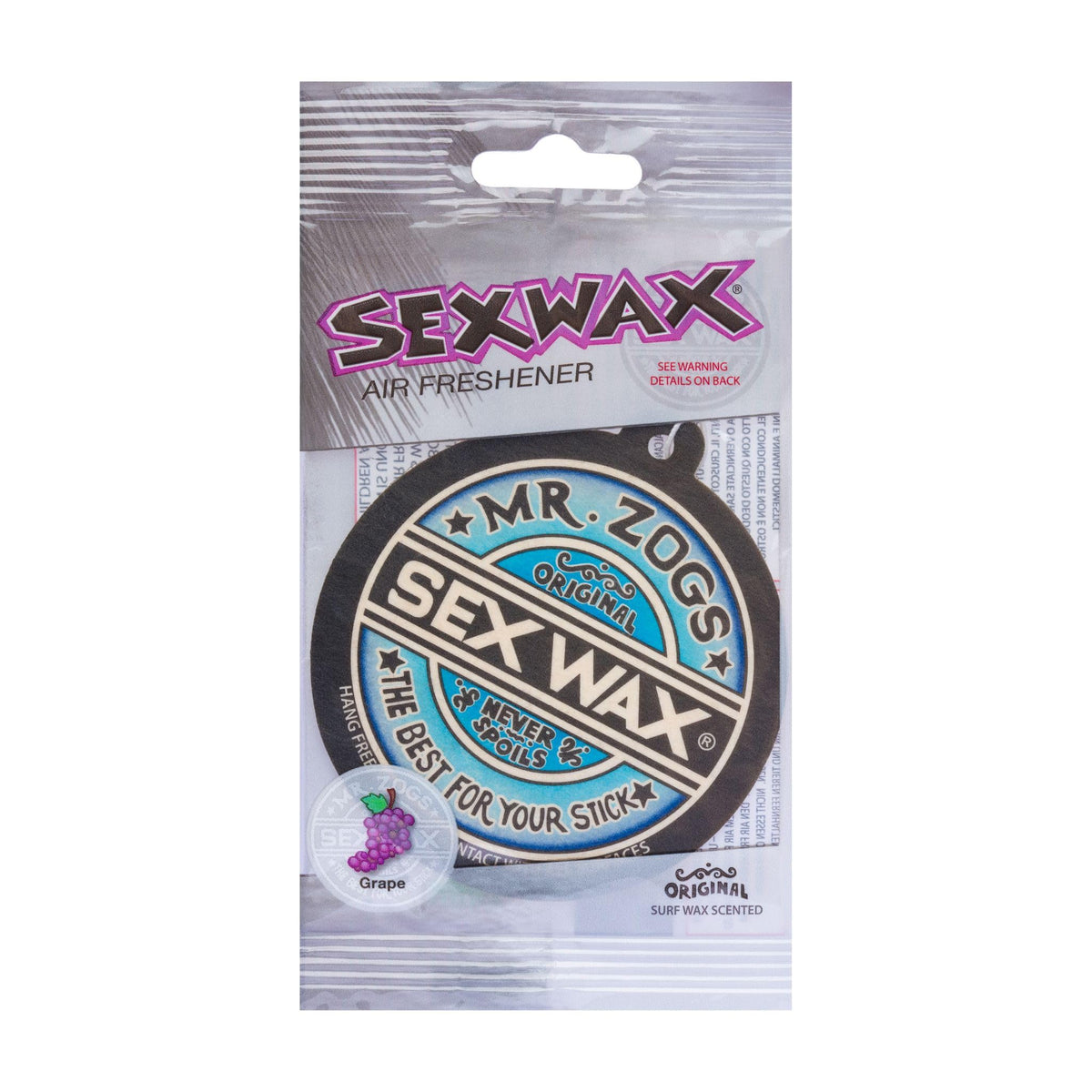 Mr Zogs Sex Wax Air Freshener - Grape