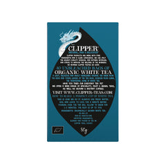 Clipper Organic White Tea Bags   40 Bags of White Tea from China   for Home or Office   Herbal Tea Bags   Natural, Unbleached Teabags   Sustainable, Plant-Based & Biodegradable Teabags