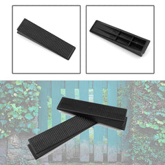 20PCS Fence Panel Wedges Plastic Fence Panels Fence Wedges to Stop Banging Wedges for Laying Ceramic Stop Fence Panels Rattling Banging Fence Panel Clips with Window Wedges Door Wedges Indoors