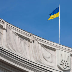 Runesol Ukraine National Flag 3x5, 91x152cm, Eurovision 2024, Прапор України 4 Grommets, Brass Eyelet in Every Corner, Ukrainian Banner, Premium Flags, Waterproof, Inside, Outside