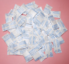 celloexpress Silica Gel Pouches - Pack of 50-1g Silica Gel in Tyvek Fabric Sachets - Total Gel Weight 50g