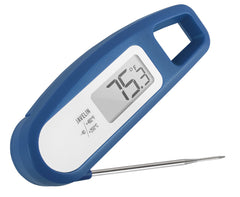 Lavatools PT12 Javelin Digital Instant Read Meat Thermometer for Kitchen, Food Cooking, Grill, BBQ, Smoker, Candy, Home Brewing, Coffee, and Oil Deep Frying (Indigo)