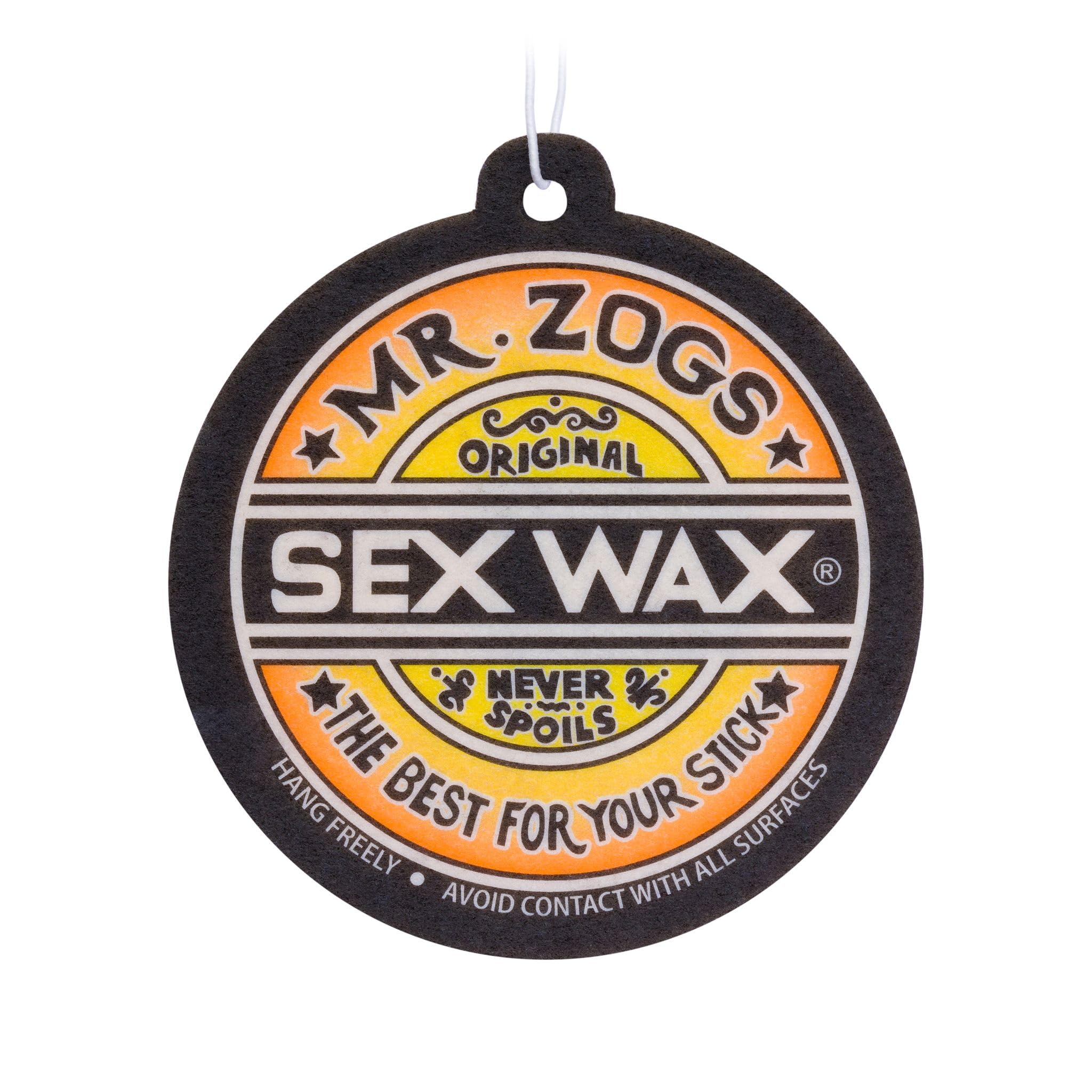 Mr Zogs Sex Wax Car Air Freshener Surf Assorted Fragrances - New (5 x Coconut)